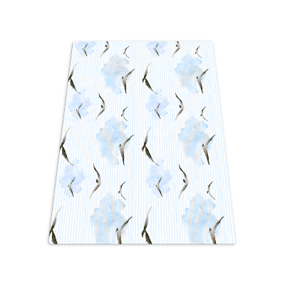 Vloerbeschermer bureaustoel Vogels in de blauwe lucht