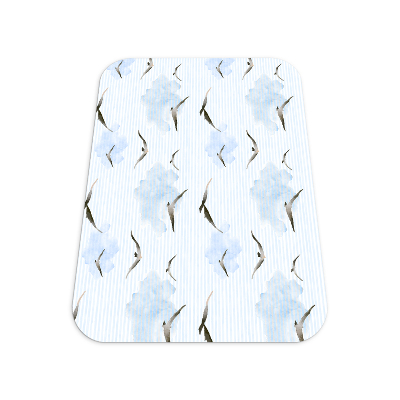 Vloerbeschermer bureaustoel Vogels in de blauwe lucht