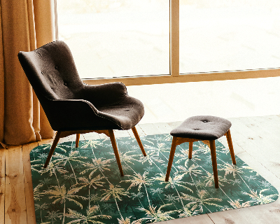 Vloerbeschermer tapijt Palmbomen Tropisch Patroon