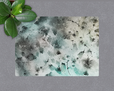 Vloerbeschermer tapijt Bloemen Inkt Aquarel