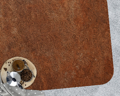 Vloerbeschermer bureaustoel Patroon in steen