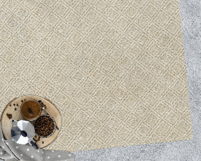 Vloerbeschermer Patroon op zandsteen