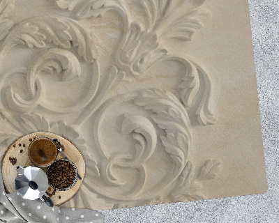 Vloerbeschermer bureaustoel Bladeren in het zand