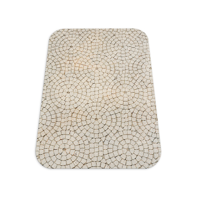 Vloerbeschermer tapijt Zandsteen kubus