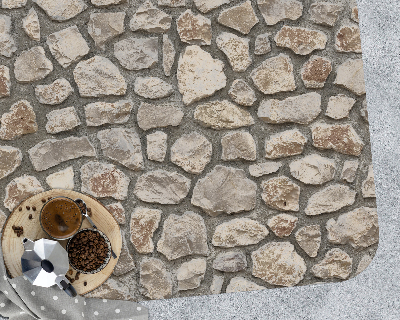 Vloerbeschermer bureaustoel Oude stenen