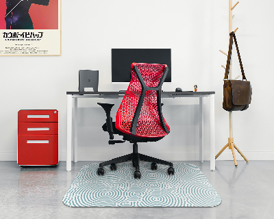 Vloerbeschermer Abstracte cirkels