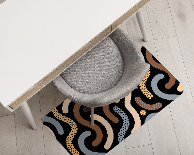 Vloerbeschermer tapijt Amandel doodles