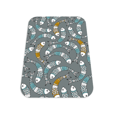 Vloerbeschermer bureaustoel Griekse vis