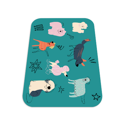 Vloerbeschermer tapijt Honden en puppy's