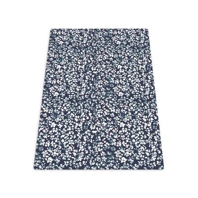 Vloerbeschermer bureaustoel Kleine witte madeliefjes