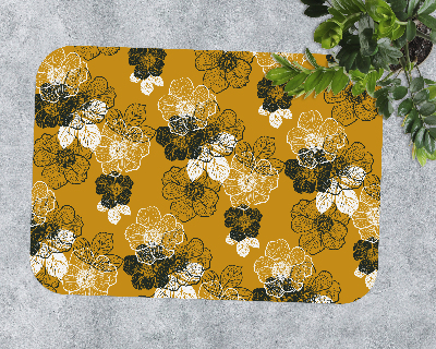 Vloerbeschermer tapijt Bloemomtrek