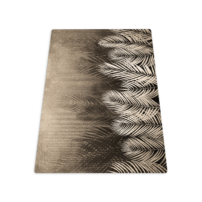 Vloerbeschermer Bladeren en hout