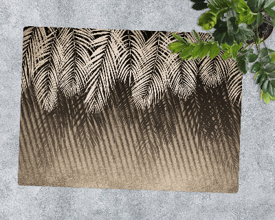 Vloerbeschermer Bladeren en hout