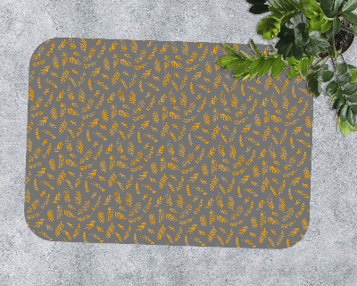 Vloerbeschermer bureaustoel Gele twijgen