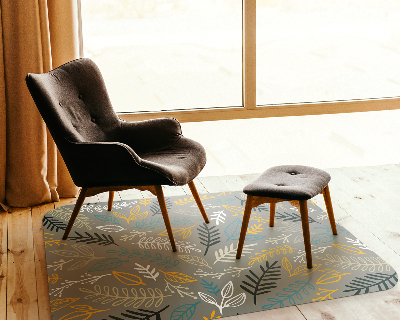 Vloerbeschermer bureaustoel Bladeren en twijgen