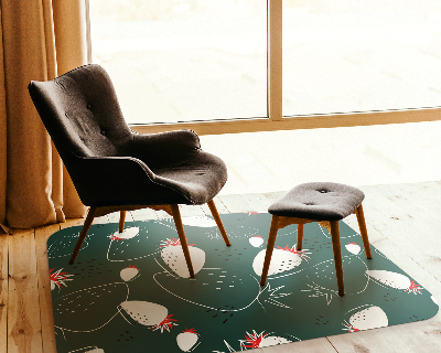 Vloerbeschermer Aardbeienflesgroen