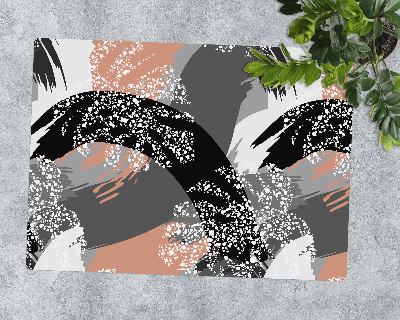 Vloerbeschermer tapijt Monstera Abstractie