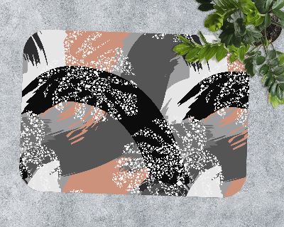 Vloerbeschermer tapijt Monstera Abstractie