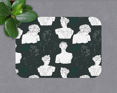 Vloerbeschermer tapijt Compositie van sculpturen