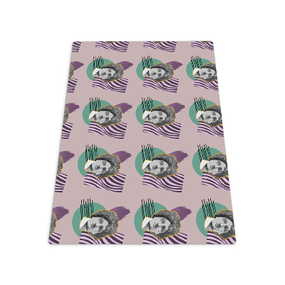 Vloerbeschermer bureaustoel Minimalistische beeldhouwkunst