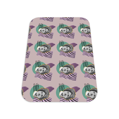 Vloerbeschermer bureaustoel Minimalistische beeldhouwkunst