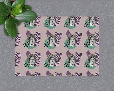 Vloerbeschermer bureaustoel Minimalistische beeldhouwkunst