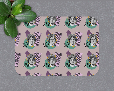 Vloerbeschermer bureaustoel Minimalistische beeldhouwkunst