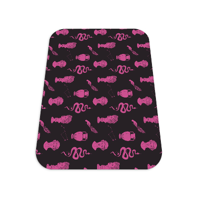 Vloerbeschermer bureaustoel Grieks oud patroon