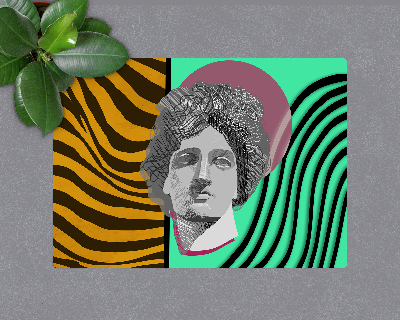 Vloerbeschermer bureaustoel Moderne beeldhouwkunst