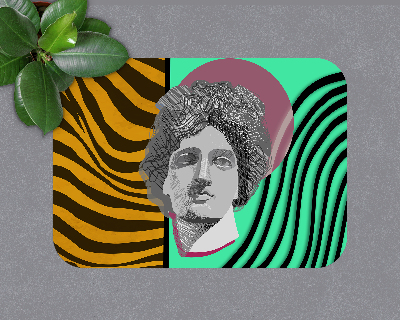 Vloerbeschermer bureaustoel Moderne beeldhouwkunst