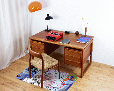 Vloerbeschermer tapijt Oude moderne beeldhouwkunst