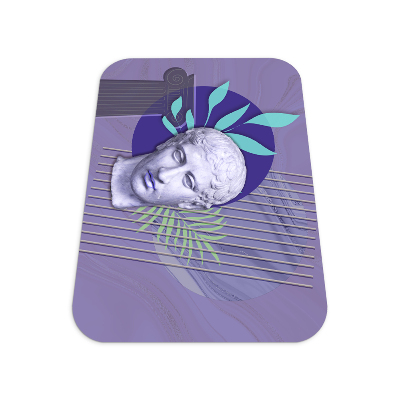 Vloerbeschermer Modernistische beeldhouwkunst