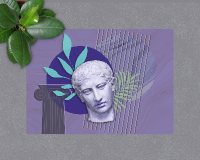 Vloerbeschermer Modernistische beeldhouwkunst