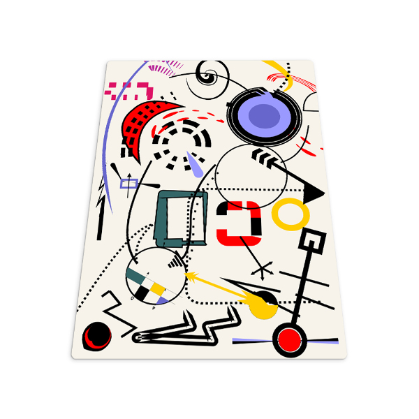 Vloerbeschermer tapijt Surrealistisch patroon