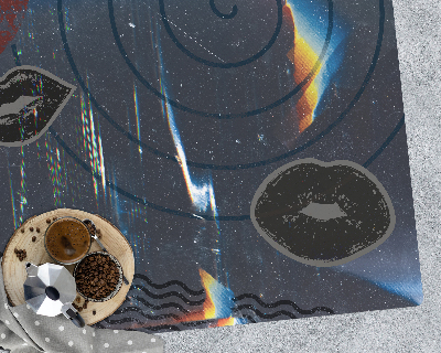 Vloerbeschermer tapijt Stoffig patroon