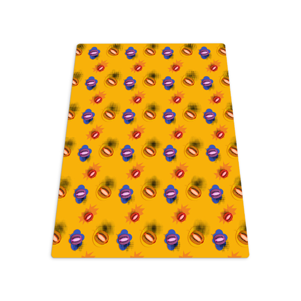 Vloerbeschermer bureaustoel Fruitkunst