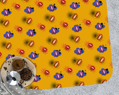 Vloerbeschermer bureaustoel Fruitkunst