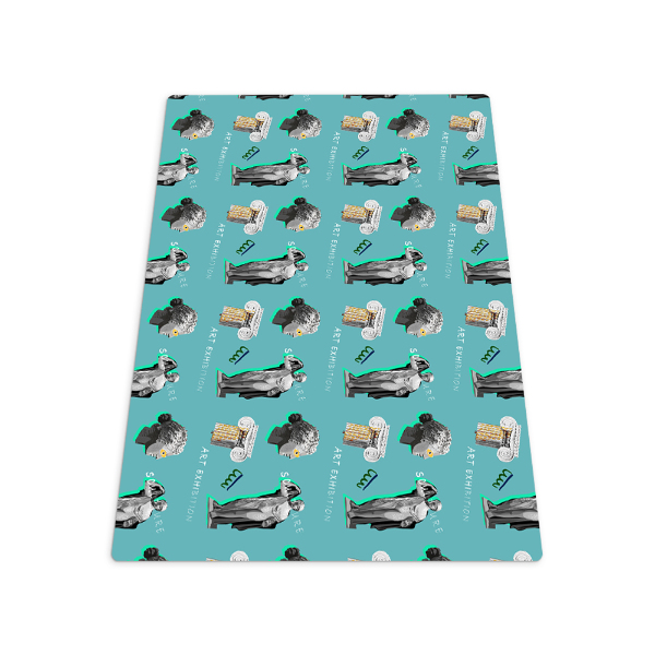 Vloerbeschermer bureaustoel Griekse beeldhouwkunst