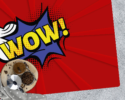 Vloerbeschermer WOW! stripboek