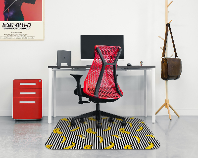 Vloerbeschermer Bananen op de strepen