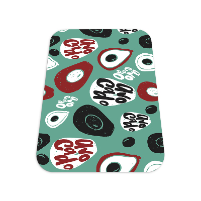 Vloerbeschermer tapijt Retro avocado