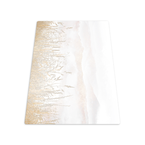 Vloerbeschermer tapijt Veld in de mist