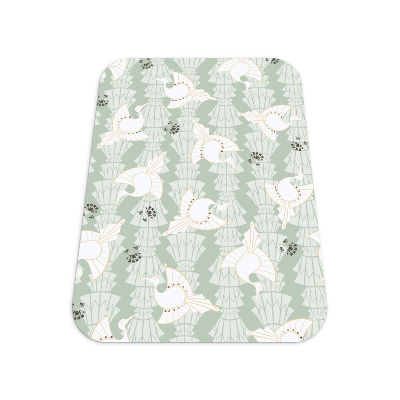 Vloerbeschermer Geometrische vogels