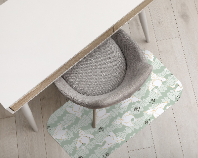 Vloerbeschermer Geometrische vogels