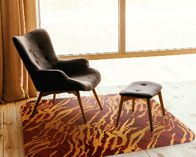 Vloerbeschermer bureaustoel Vuurpanter