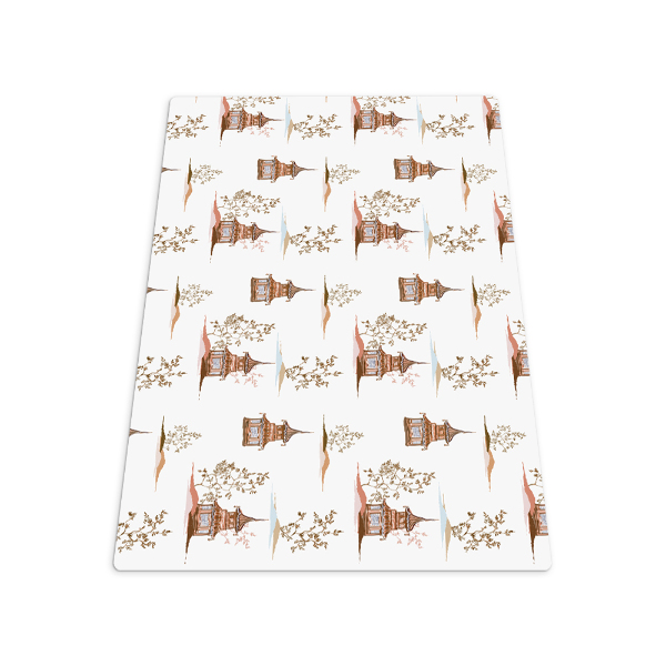 Vloerbeschermer tapijt Chinees landschap