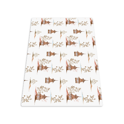 Vloerbeschermer tapijt Chinees landschap