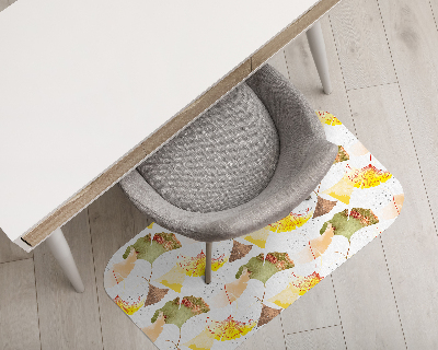 Vloerbeschermer Ginkgo bladeren