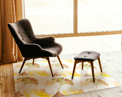 Vloerbeschermer Ginkgo bladeren