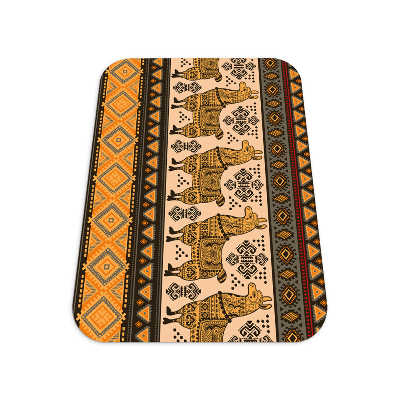 Vloerbeschermer tapijt Aziatisch lamapatroon